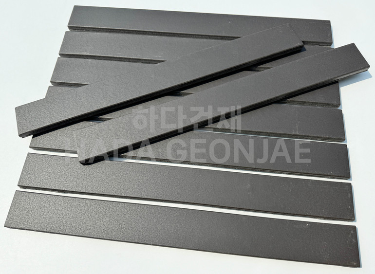 테라코타 점토롱타일 490x53x14T 블랙 / 하다건재