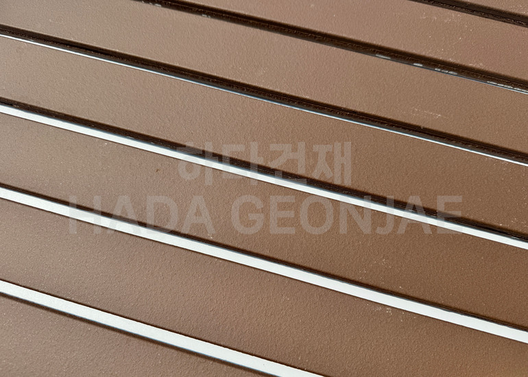 테라코타 점토롱타일 490x53x14T 브라운 / 하다건재