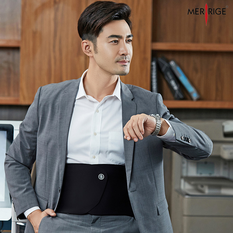 MERRIGE 메리지9600 남성 허리디스크 헬스허리보호대 다이어트복대 척추보호대 - 상세 이미지 3