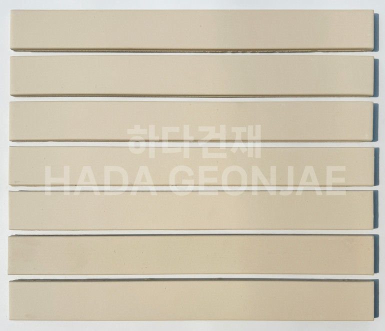 테라코타 점토롱타일 490x53x14T 아이보리 / 하다건재