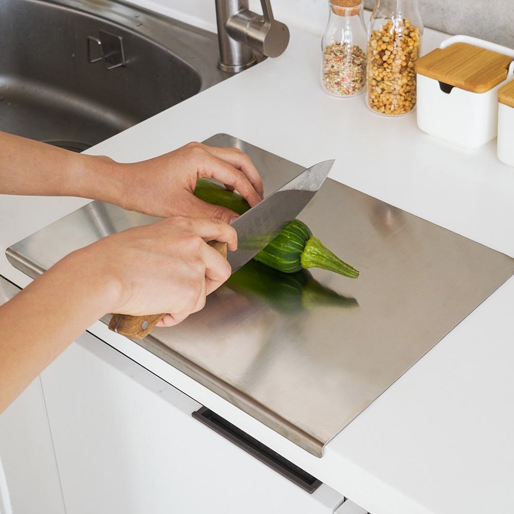 스텐양면도마 김치 디귿 316 스텐도마