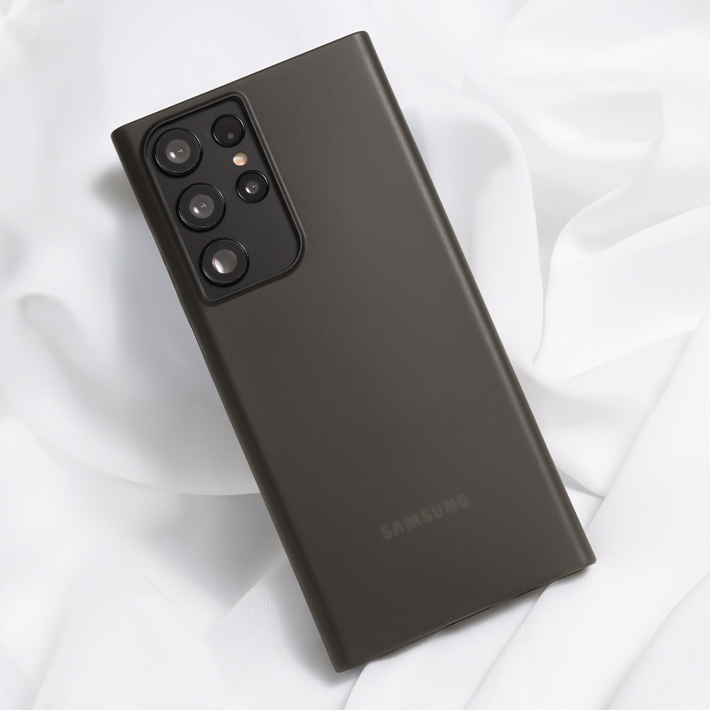 클로버나인 지문방지 매트나인 초슬림 하드 블랙, 갤럭시S23 울트라 - 상세 이미지 2