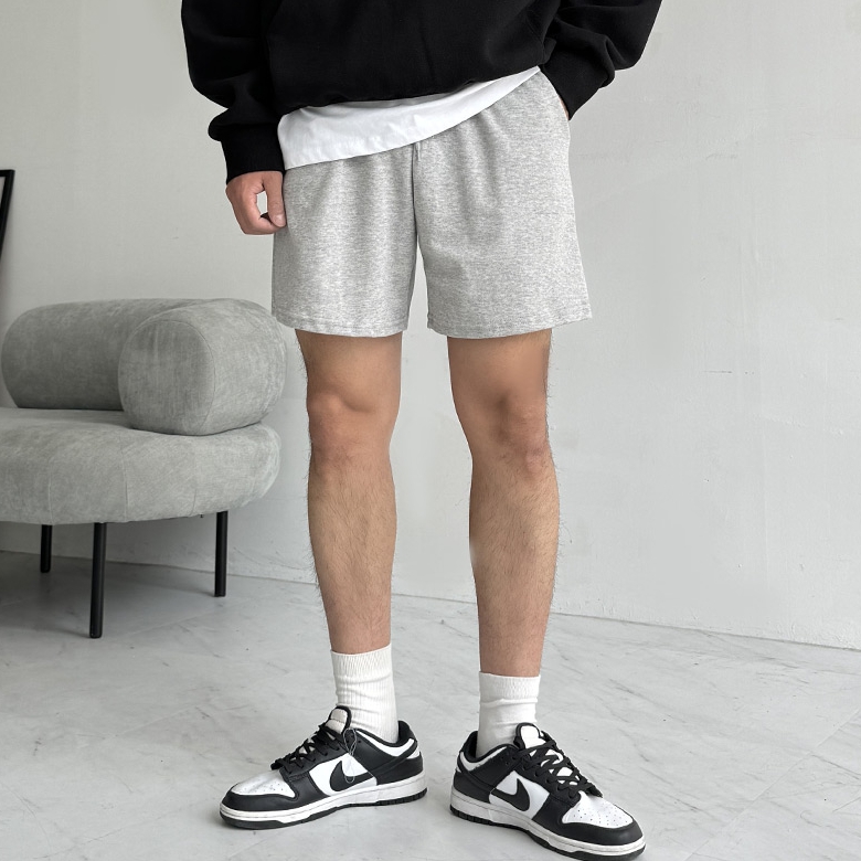 남자 디리 여름 특양면 무지 숏팬츠 반바지 15컬러 - 상세 이미지 5