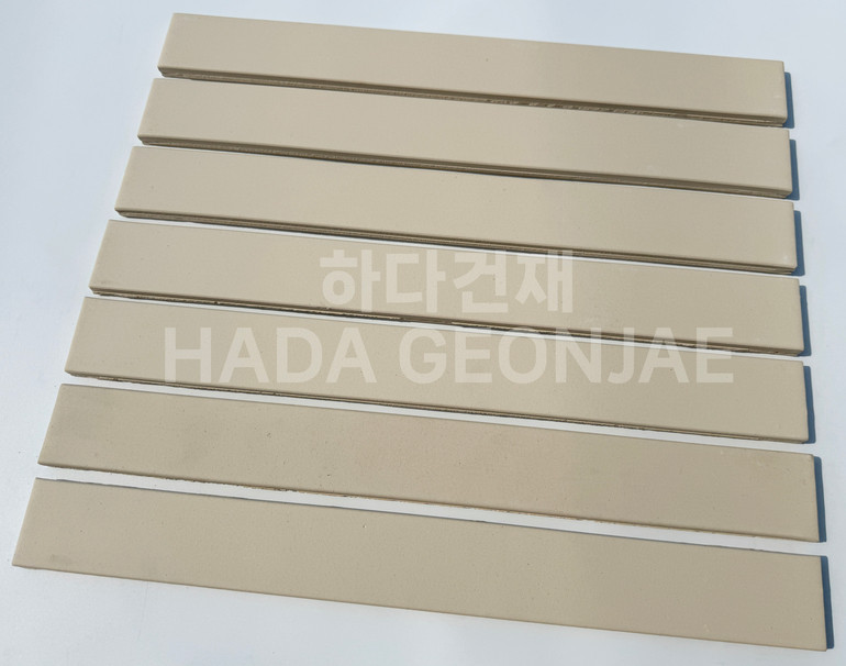 테라코타 점토롱타일 490x53x14T 아이보리 / 하다건재