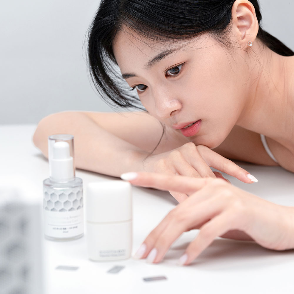 (풀패키지) 멜라톡 마그네슘 스킨 스탬프 기미 잡티 완화 앰플 피부톤 개선 홈케어 3개월분 - 상세 이미지 2