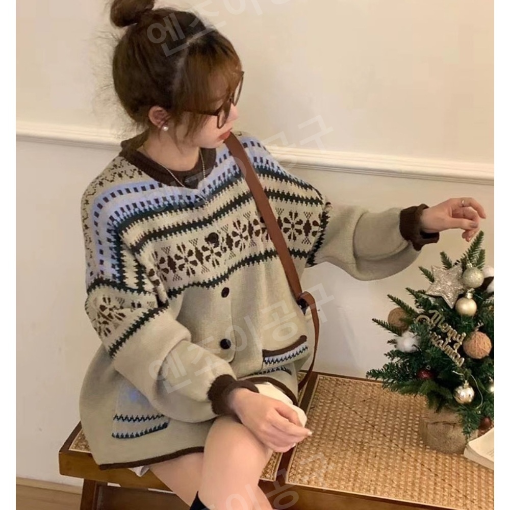 함부로 대해줘 3회 이유영 김홍도 니트 가디건 환절기 세련된 의상 옷 패션 - 상세 이미지 2