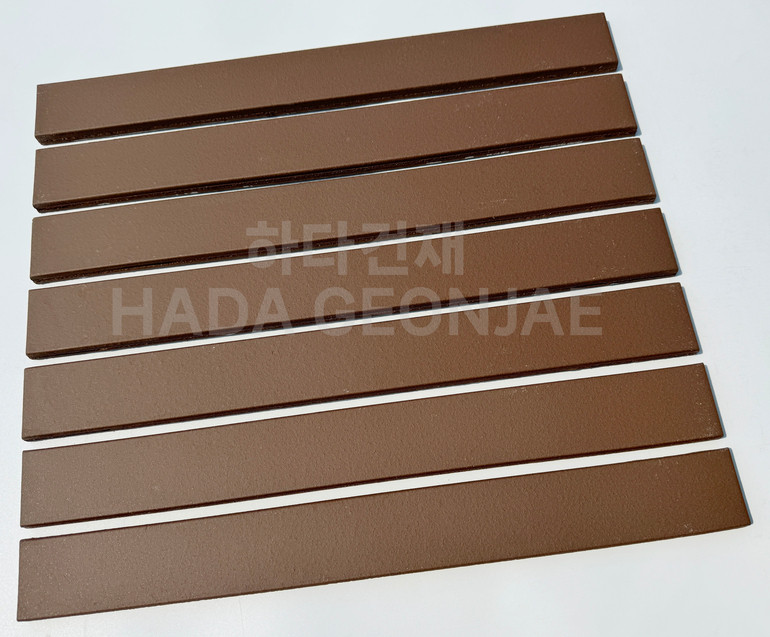 테라코타 점토롱타일 490x53x14T 브라운 / 하다건재