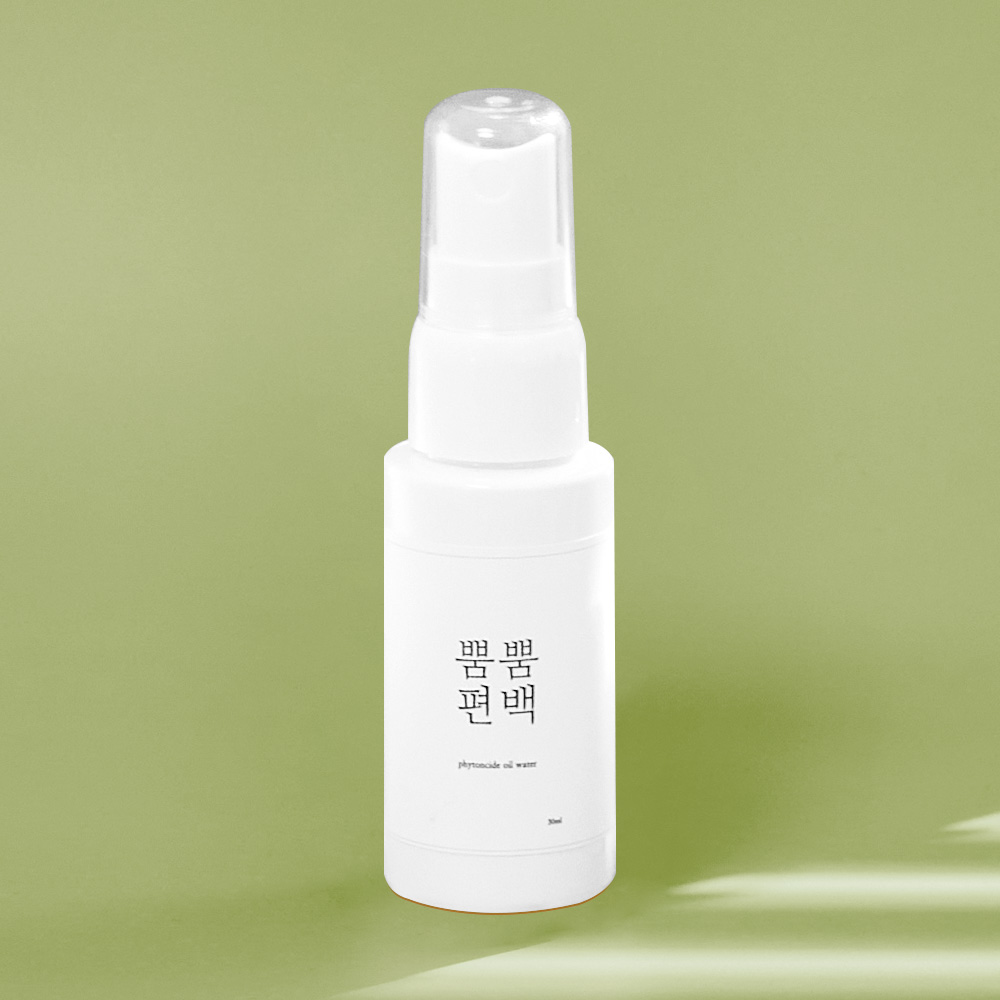 뿜뿜편백 휴대용 신발 냄새제거 편백수 스프레이 4종세트 260ml 3%편백오일함유 - 상세 이미지 2