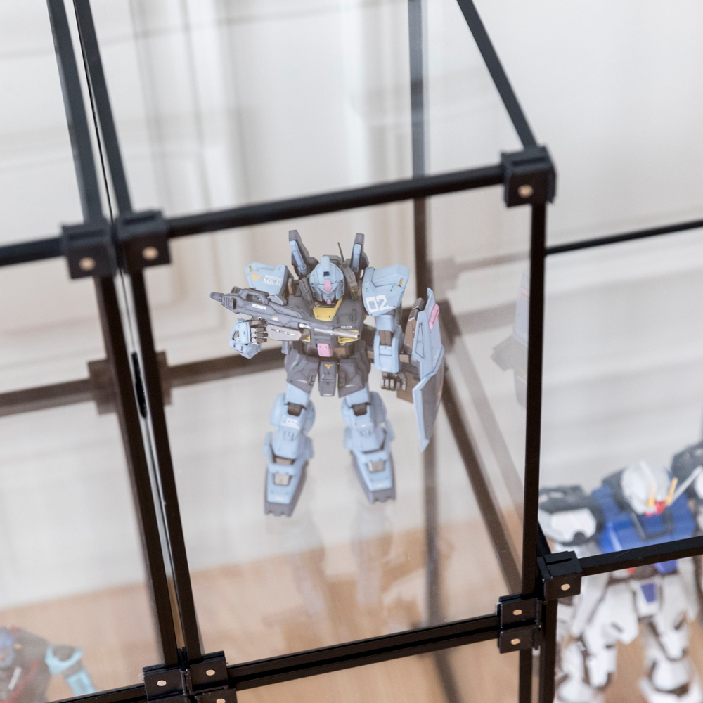 노바리빙 아크릴 케이스 피규어 장식장 레고 테크닉 건담PG 프라모델 진열장 밀폐형 대형