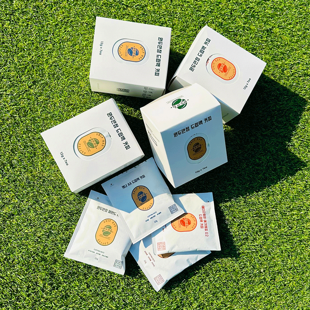 드립백 커피 12g 7개입 원두반점 블렌드 드립커피 맛있는 고소한 블렌딩 홈카페