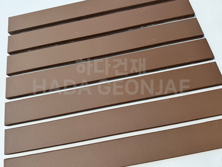 테라코타 점토롱타일 490x53x14T 브라운 / 하다건재