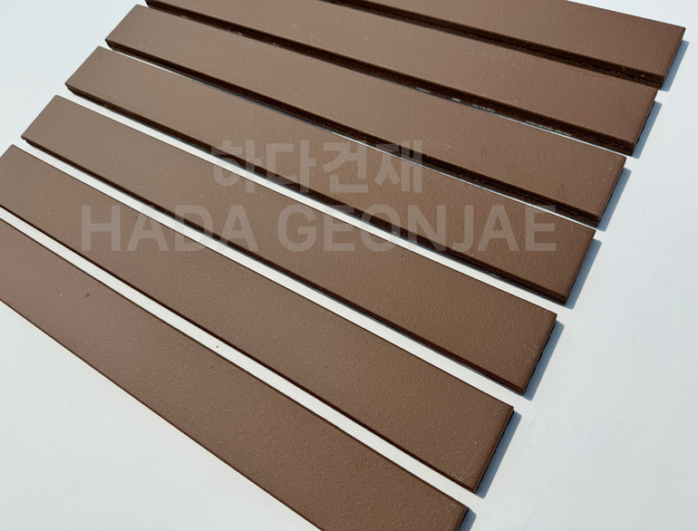 테라코타 점토롱타일 490x53x14T 브라운 / 하다건재