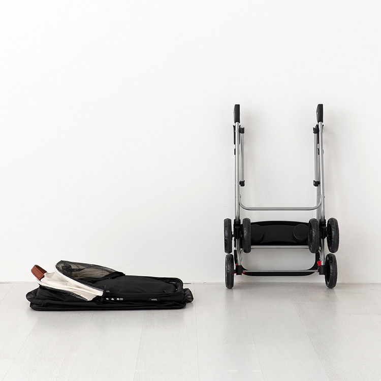 워크멍 경량 분리형 강아지유모차 개모차 YA-807 블랙/화이트 7391.8234, 46x73x88.5cm