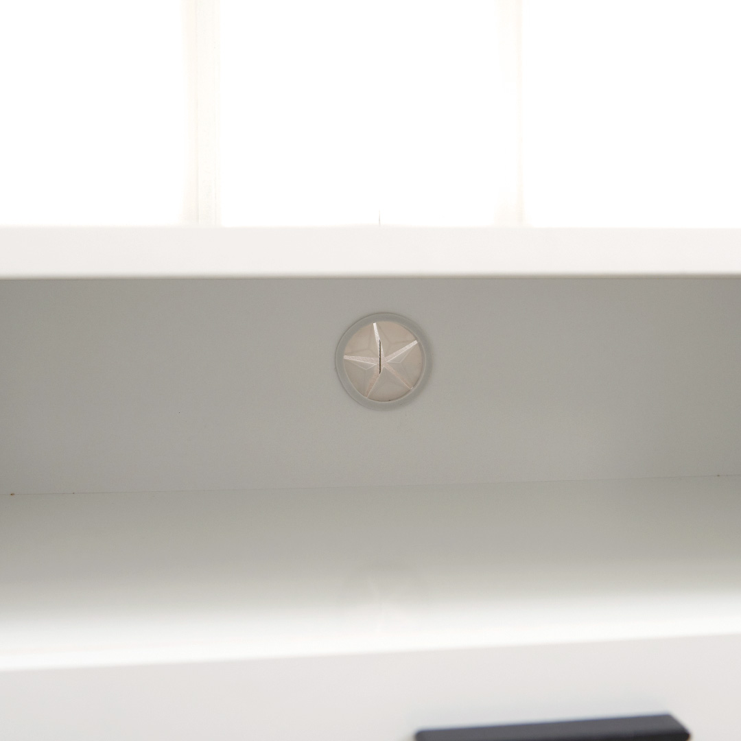 티크 1800 2단 거실장