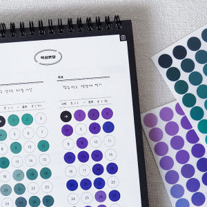[마지막수량] 3개월 제대로 종합장 데일리 플래너 다이어리 실사용 후기 | 효과 있을까? - 상품 이미지 4