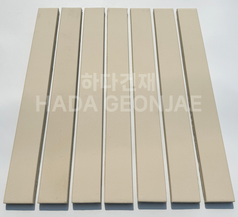 테라코타 점토롱타일 490x53x14T 아이보리 / 하다건재