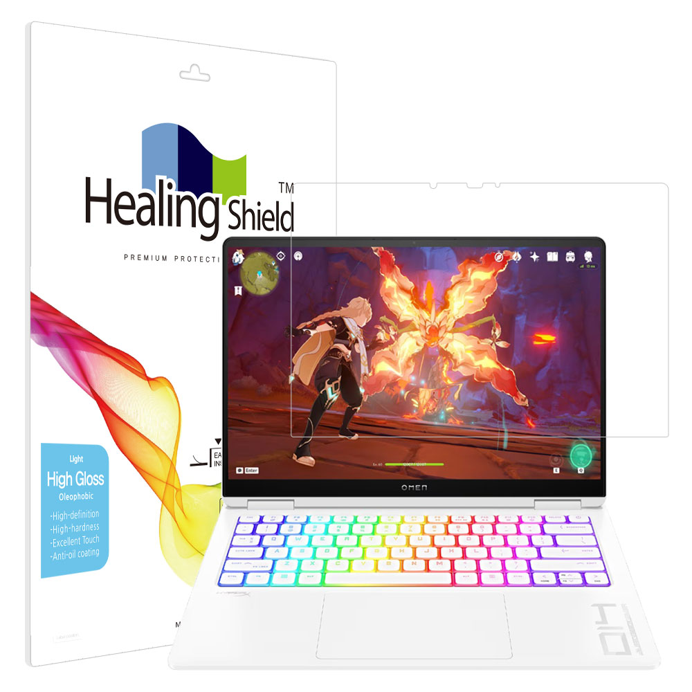 HP 오멘 14 슬림 fb0075TX 올레포빅 Light 액정보호필름 - 상품 이미지