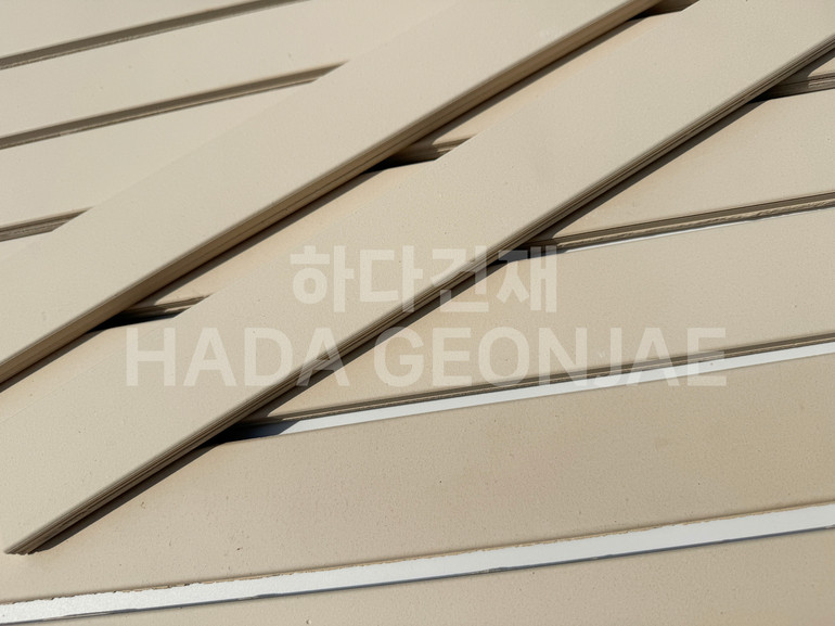 테라코타 점토롱타일 490x53x14T 아이보리 / 하다건재