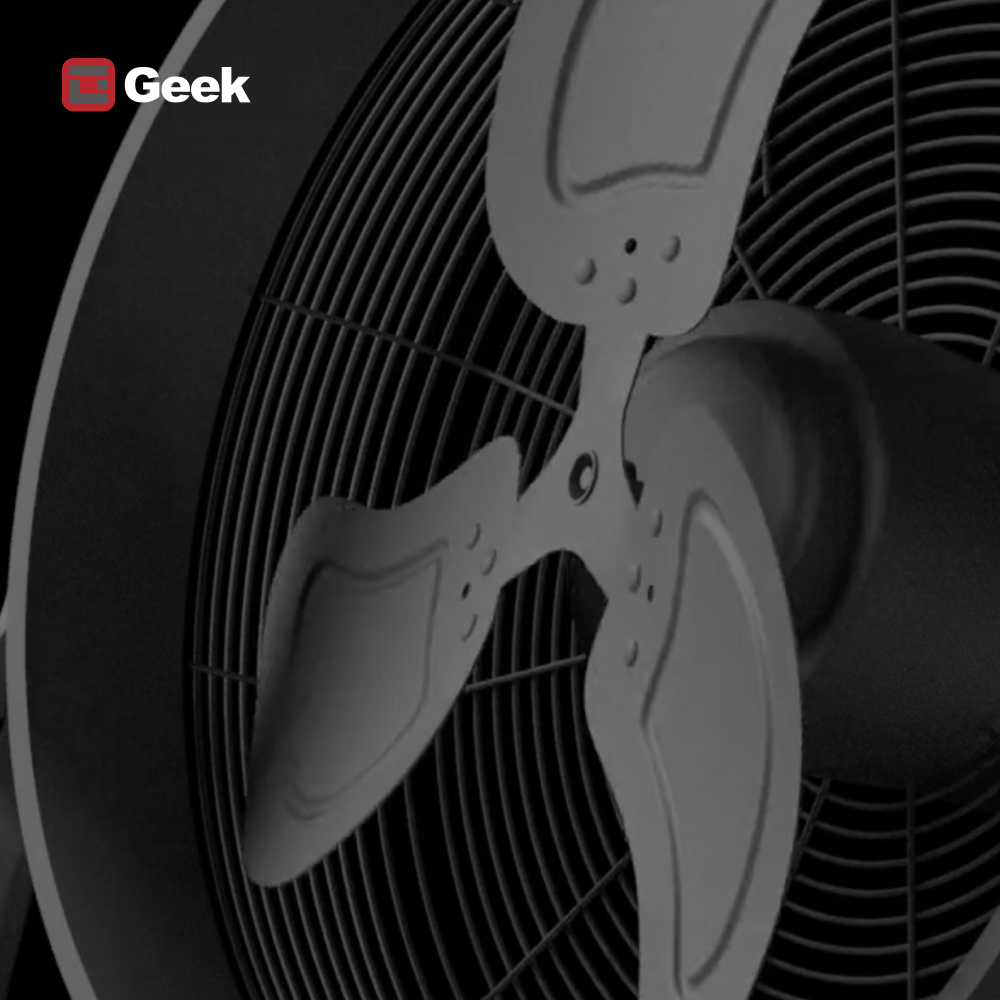 Geek 무선 스윙팬 40센치 캠핑 써큘레이터 무선선풍기 휴대용 캠핑용 낚시 이미지 6