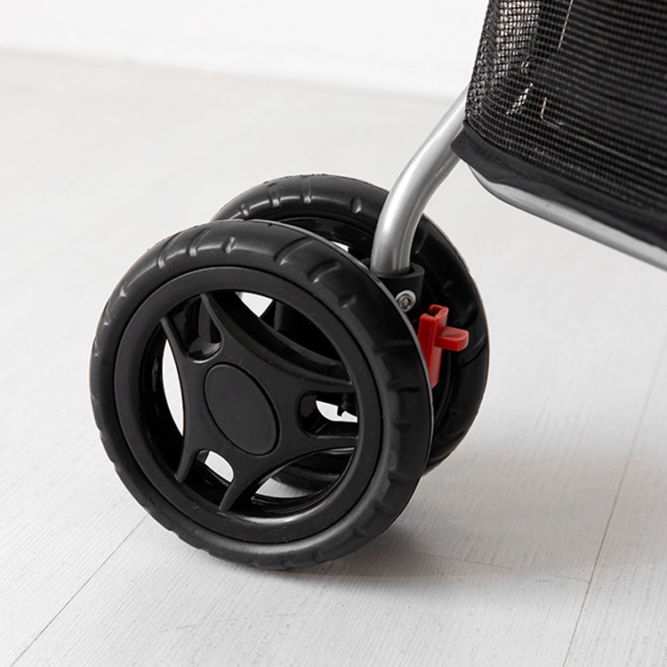 워크멍 경량 분리형 강아지유모차 개모차 YA-807 블랙/화이트 7391.8234, 46x73x88.5cm