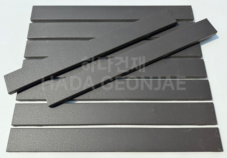 테라코타 점토롱타일 490x53x14T 블랙 / 하다건재