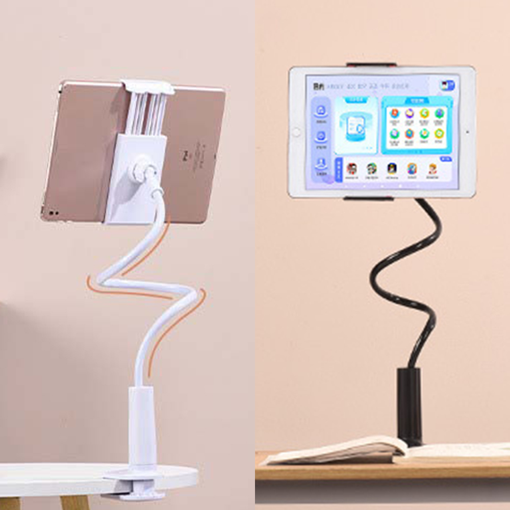 70cm 자바라 핸드폰 스마트폰 집게 누워서 쇼파 침대 거치대 - 상품 이미지