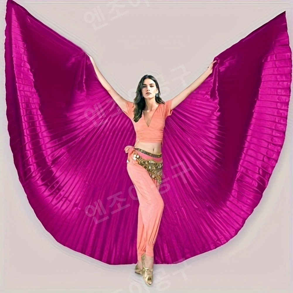 무용 날개 벨리 댄스 윙 공연 오프닝 소품 퍼포먼스 액세서리 여성용 - 상세 이미지 2