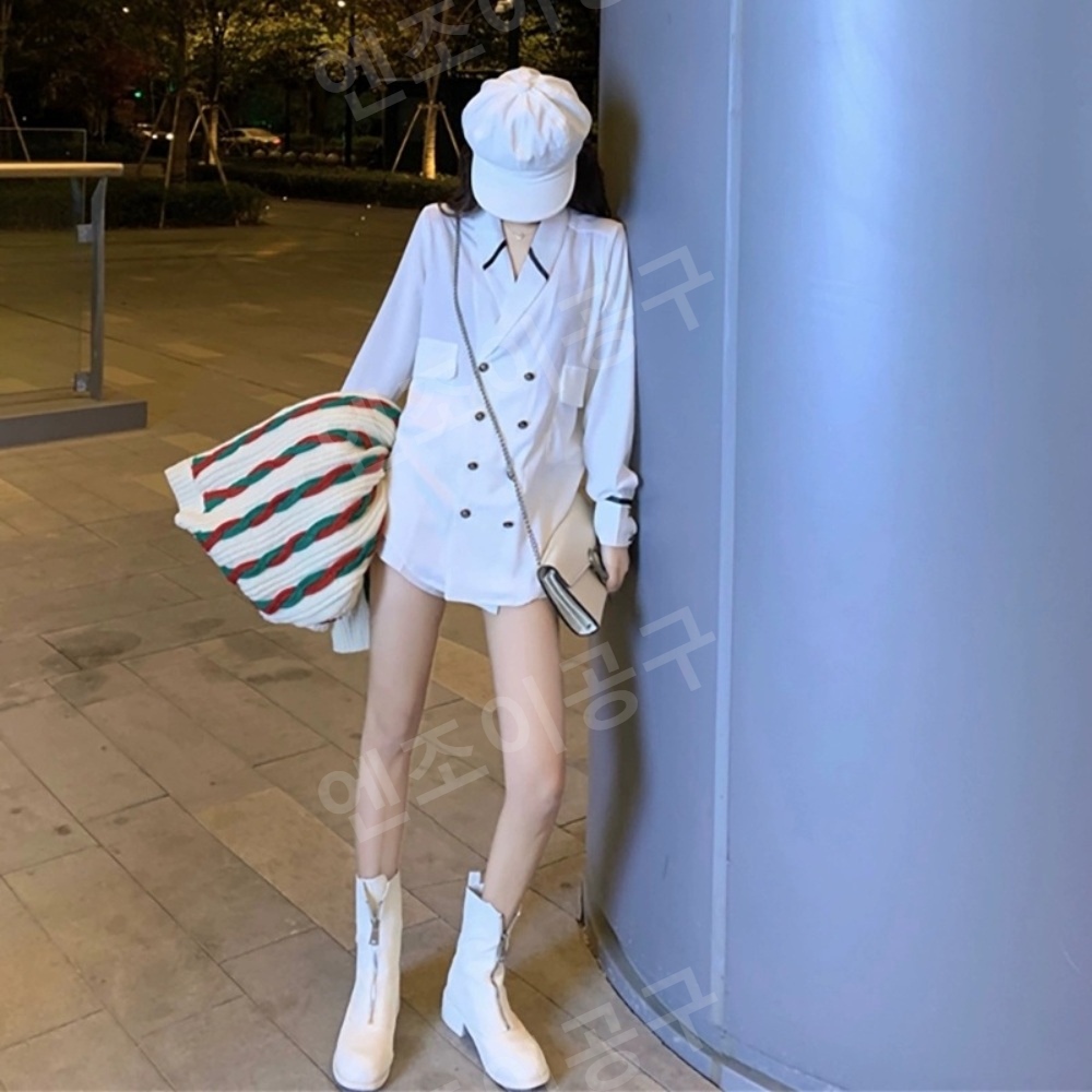 동상이몽2 342회 김숙 블라우스 하객룩 우아한 의상 옷 패션 - 상세 이미지 3