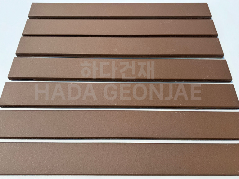 테라코타 점토롱타일 490x53x14T 브라운 / 하다건재