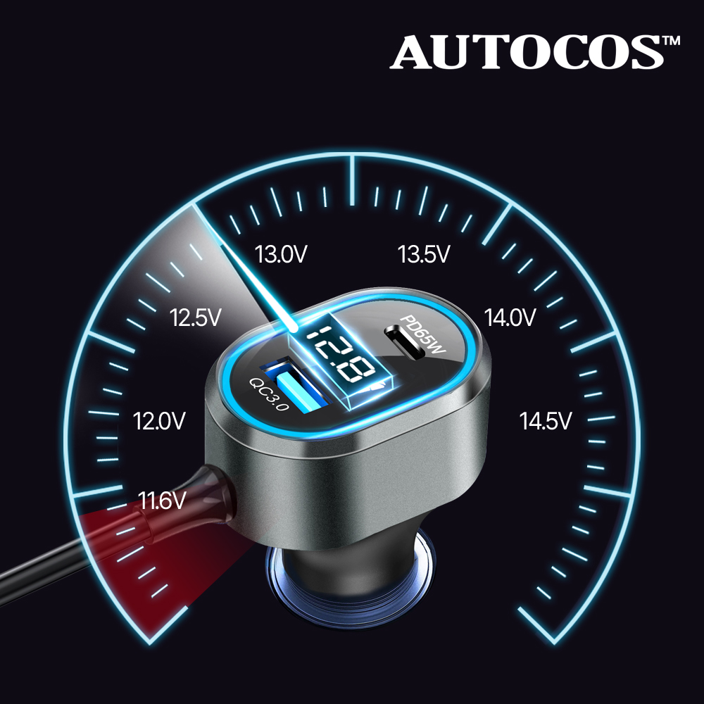 차량용 충전기 300W 대용량 멀티 PD소켓 초고속 충전기 시가잭 ATS-107S - 상세 이미지 4