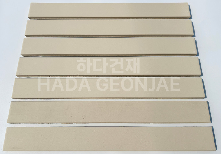 테라코타 점토롱타일 490x53x14T 아이보리 / 하다건재