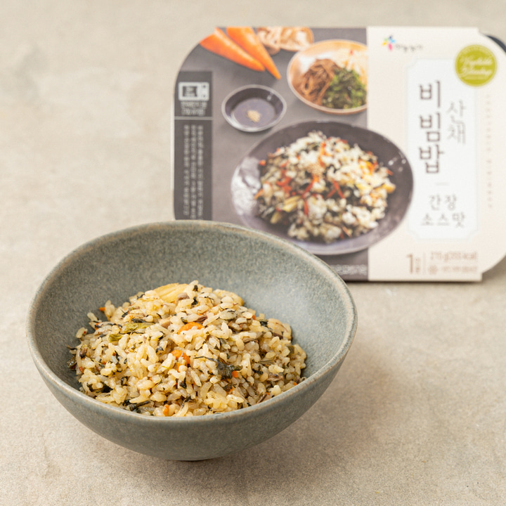 [전통식품 명인] 산채비빔밥/곤드레비빔밥 3종 215g 3팩 - 상세 이미지 2