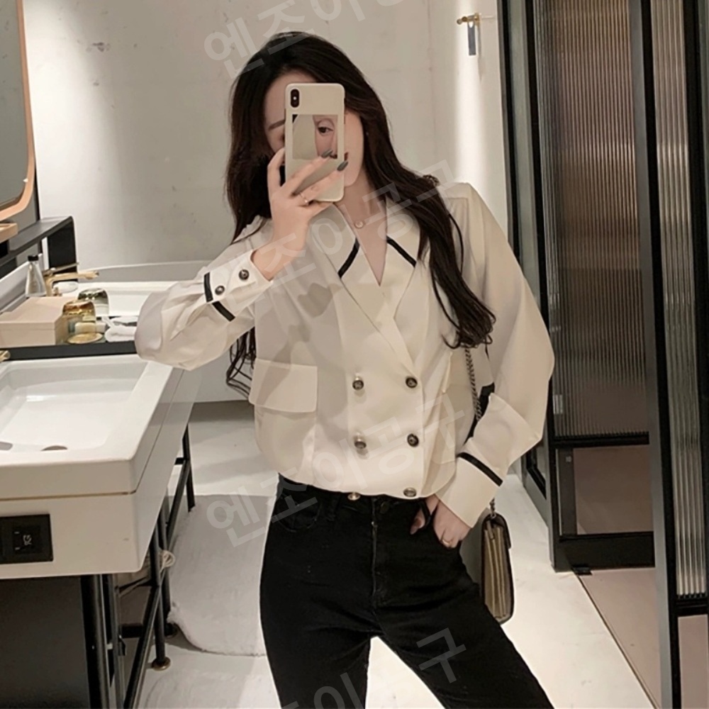 동상이몽2 342회 김숙 블라우스 하객룩 우아한 의상 옷 패션 - 메인 이미지