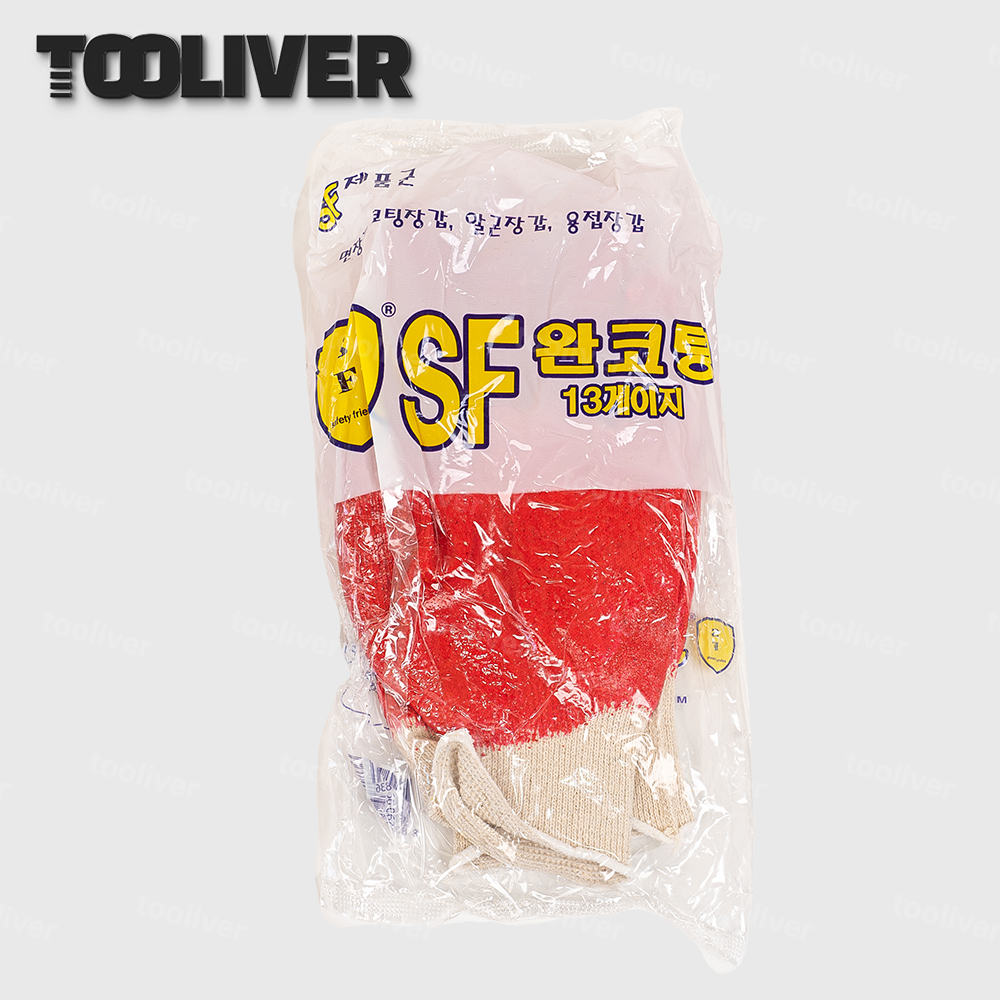 완전코팅 장갑 완코팅 천연라텍스 1켤레 - 상세 이미지 3