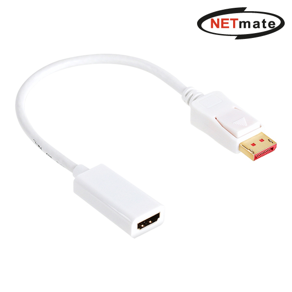 강원전자 넷메이트 DisplayPort 1.4 to HDMI 2.0 컨버터(무전원) NM-TDH03 - 상품 이미지