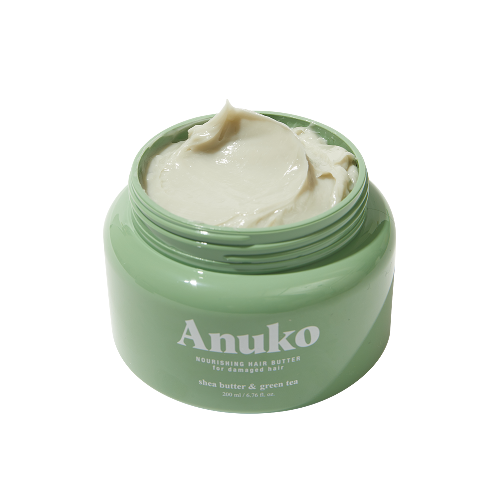아누코 너리싱 헤어버터 손상모용 트리트먼트 곱슬머리 물미역 헤어팩 200ml : 아누코