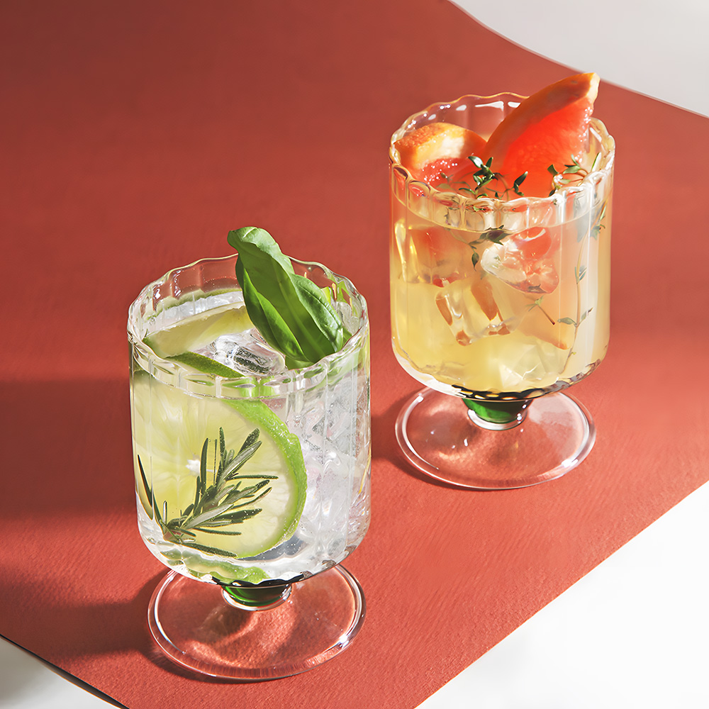 비드 홈카페 내열유리컵 하이볼잔 온더락 위스키잔 칵테일 아이스커피 집들이