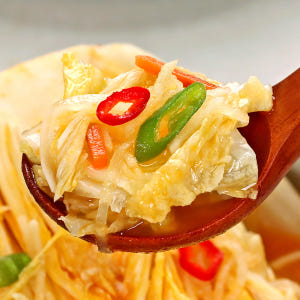 셰프애찬 단호박 백김치 1kg 물김치 맛있게 먹은 솔직 후기 - 상품 이미지 4