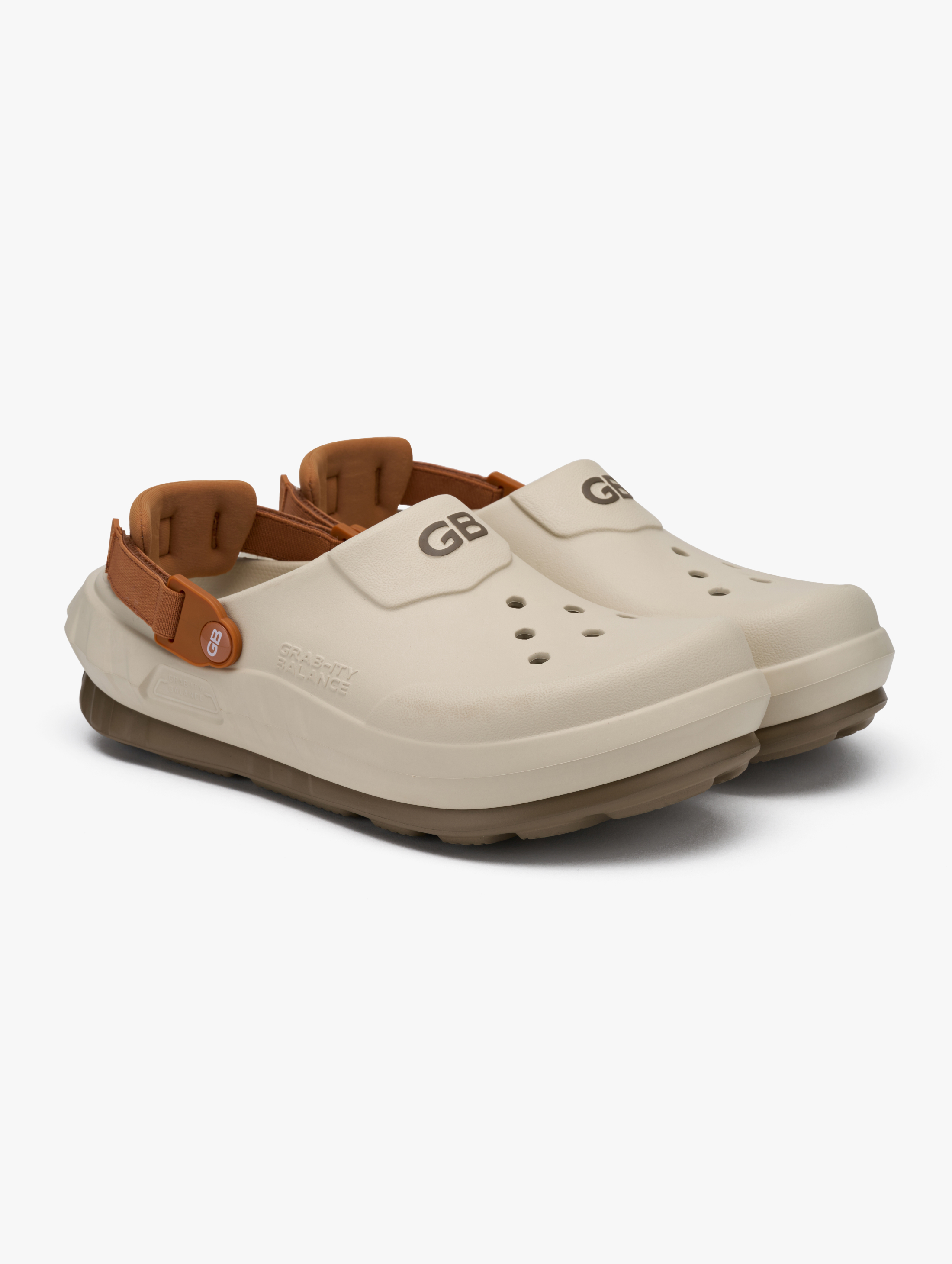 골스튜디오 GB PRO CLOG 아치 서포트 클로그 베이지 - 상품 이미지