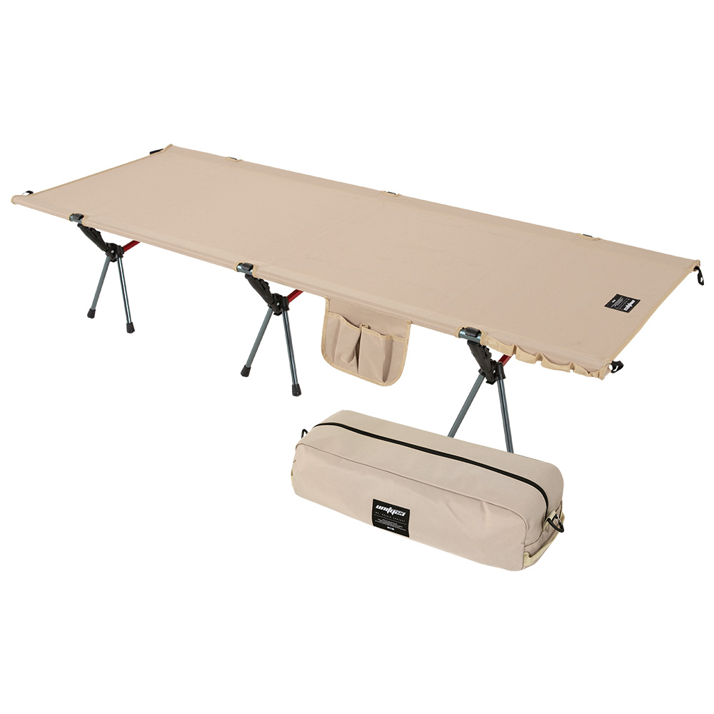 유니티23 캠핑 초경량 듀랄루민 와이드 야전침대 일반형 이미지 2