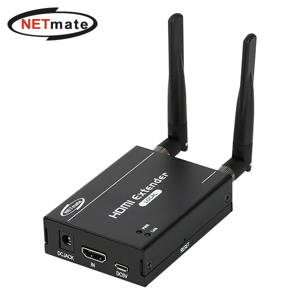 강원전자 넷메이트 국산 HDMI 1:1 무선 리피터 로컬 유닛(200m) NM-QMS3520T - 메인 이미지