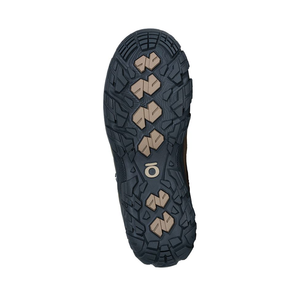 오보즈 남성 쏘우투스 X 미드 B-DRY 샌드힐 중등산화 트레킹 하이킹 신발 이미지 6