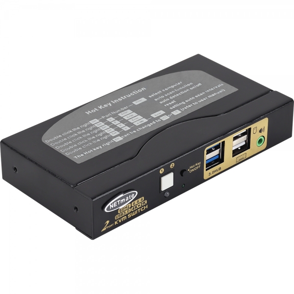 강원전자 넷메이트 4K 60Hz HDMI KVM 2:1 스위치(USB) NM-HK4602 - 상세 이미지 2