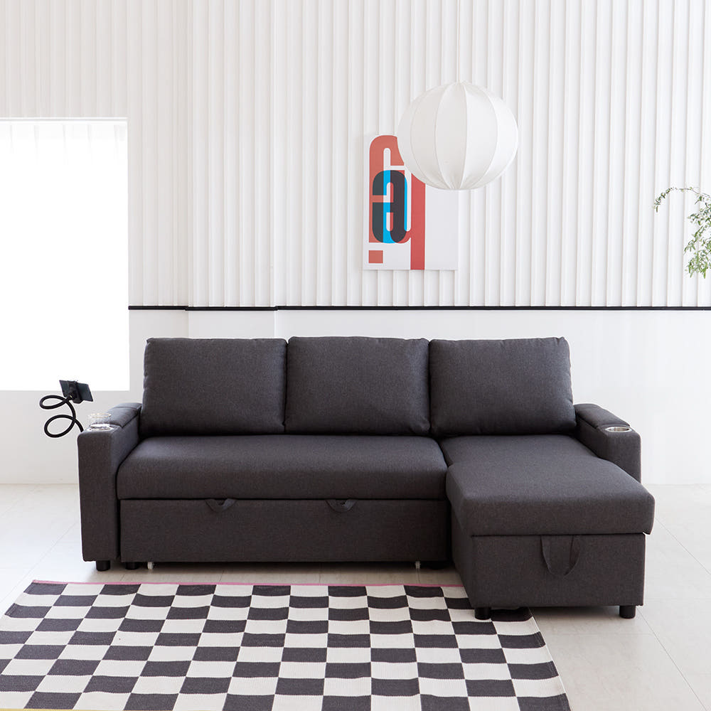 베스트리빙 코나 4인용 소파베드