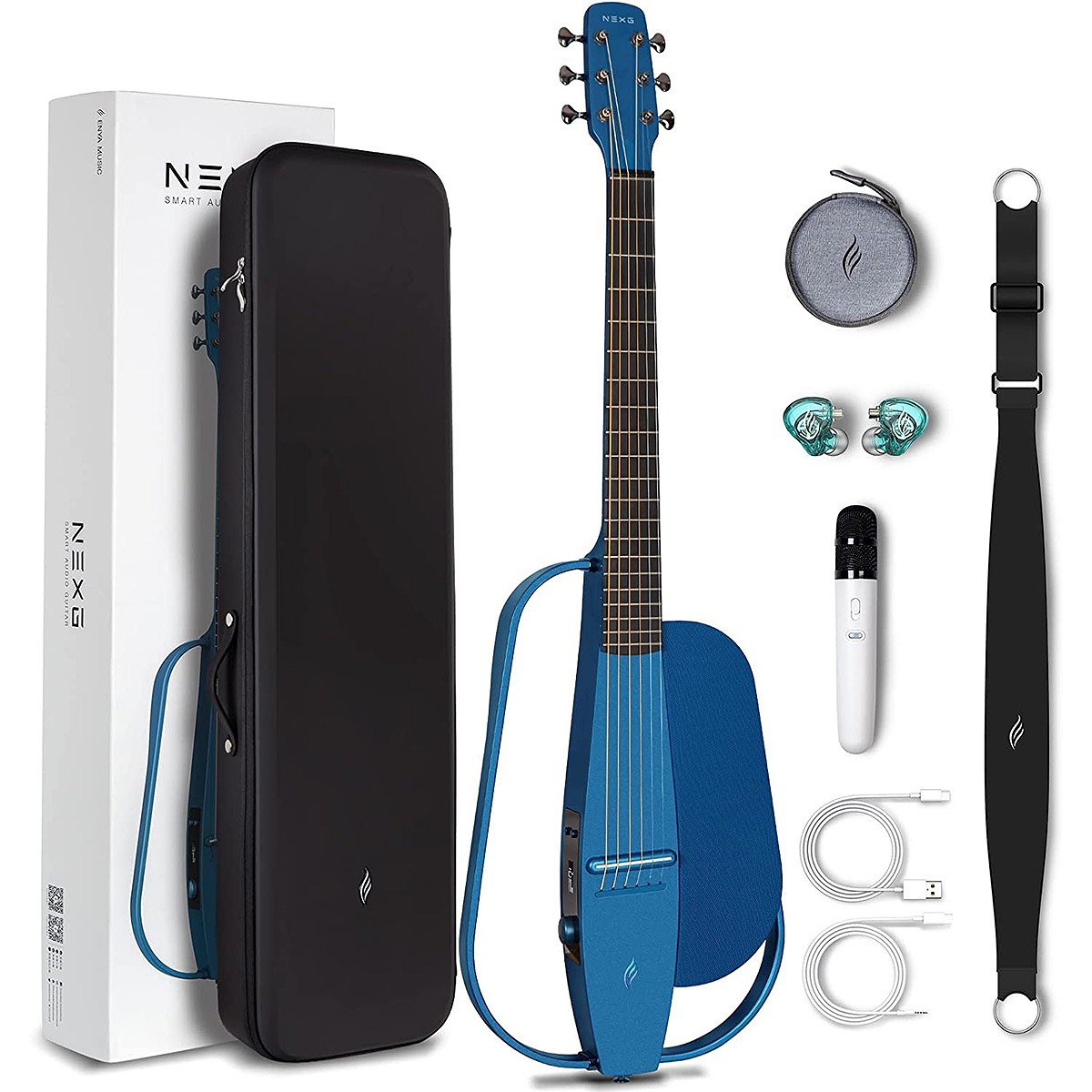 엔야 넥스 G2 Enya NEXG 2 어쿠스틱 일렉 기타 스피커내장 NEXG 2-BL 블루 - 상품 이미지