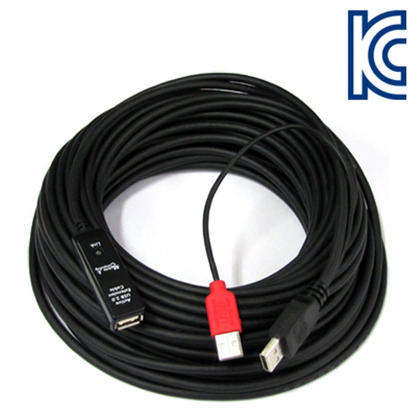 강원전자 넷메이트 USB2.0 무전원 리피터 20m CBL-203A-20M - 상세 이미지 2