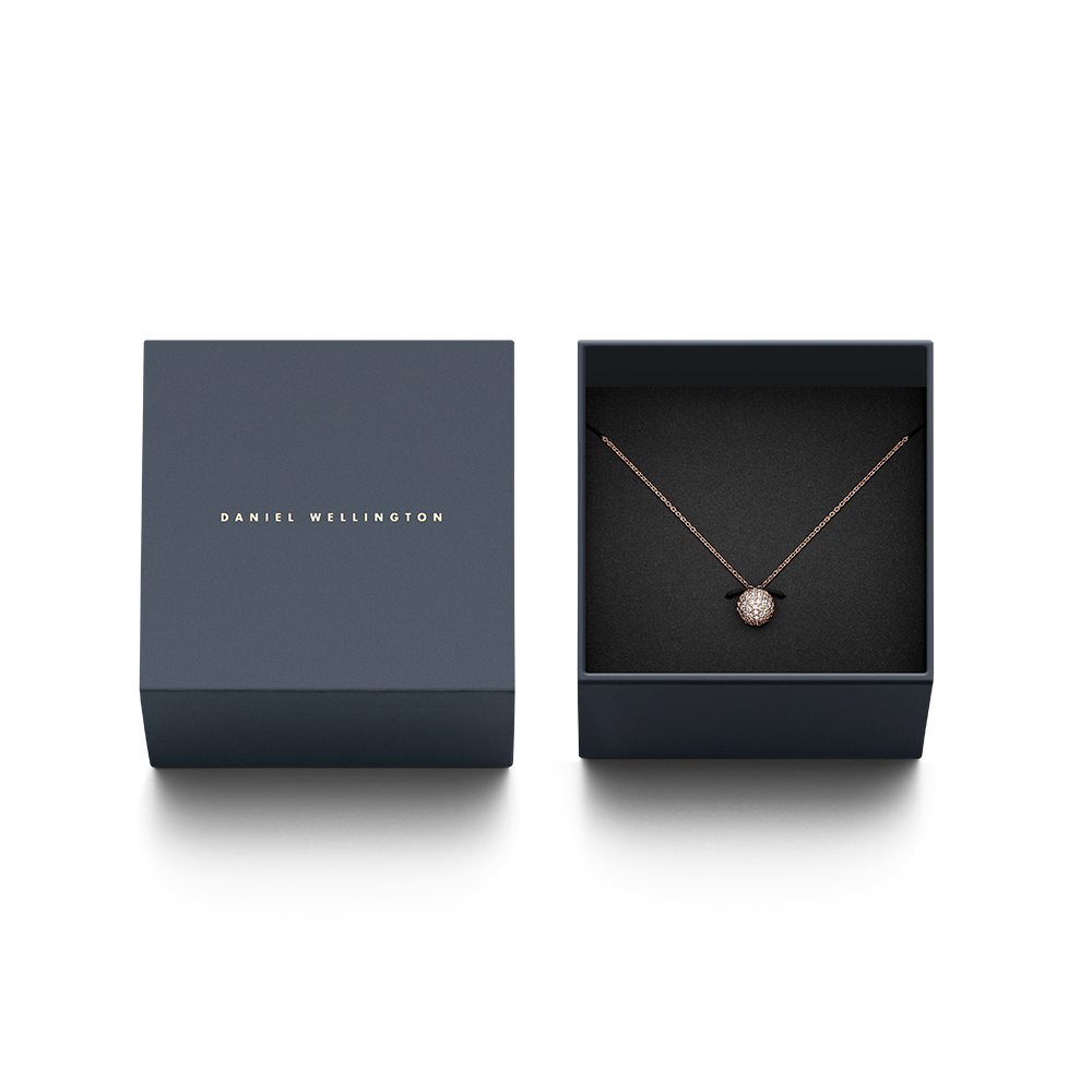 [다니엘 웰링턴] PAVE CRYSTAL PENDANT NECKLACE 파베 큐빅 체인목걸이 이미지 8
