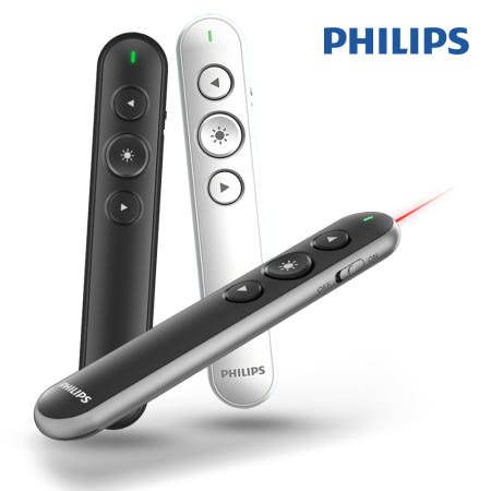 무배 필립스 SPT9404 무선 레이저 포인터 프레젠터