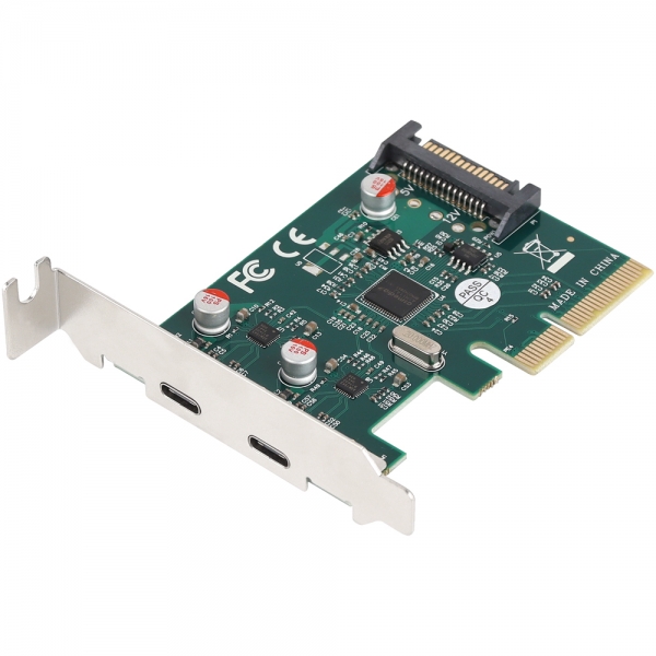 강원전자 넷메이트 USB3.1 Gen2 Type C 2포트 PCI Express 카드(슬림PC겸용) NM-SWC05 - 상세 이미지 3