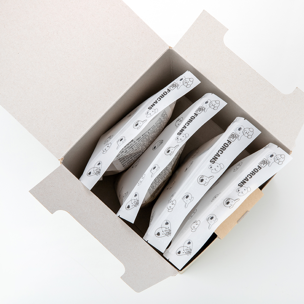 카누들 에코팩 840g 포켄스 강아지 덴탈껌 치석 입냄새 제거 그레인프리 개껌